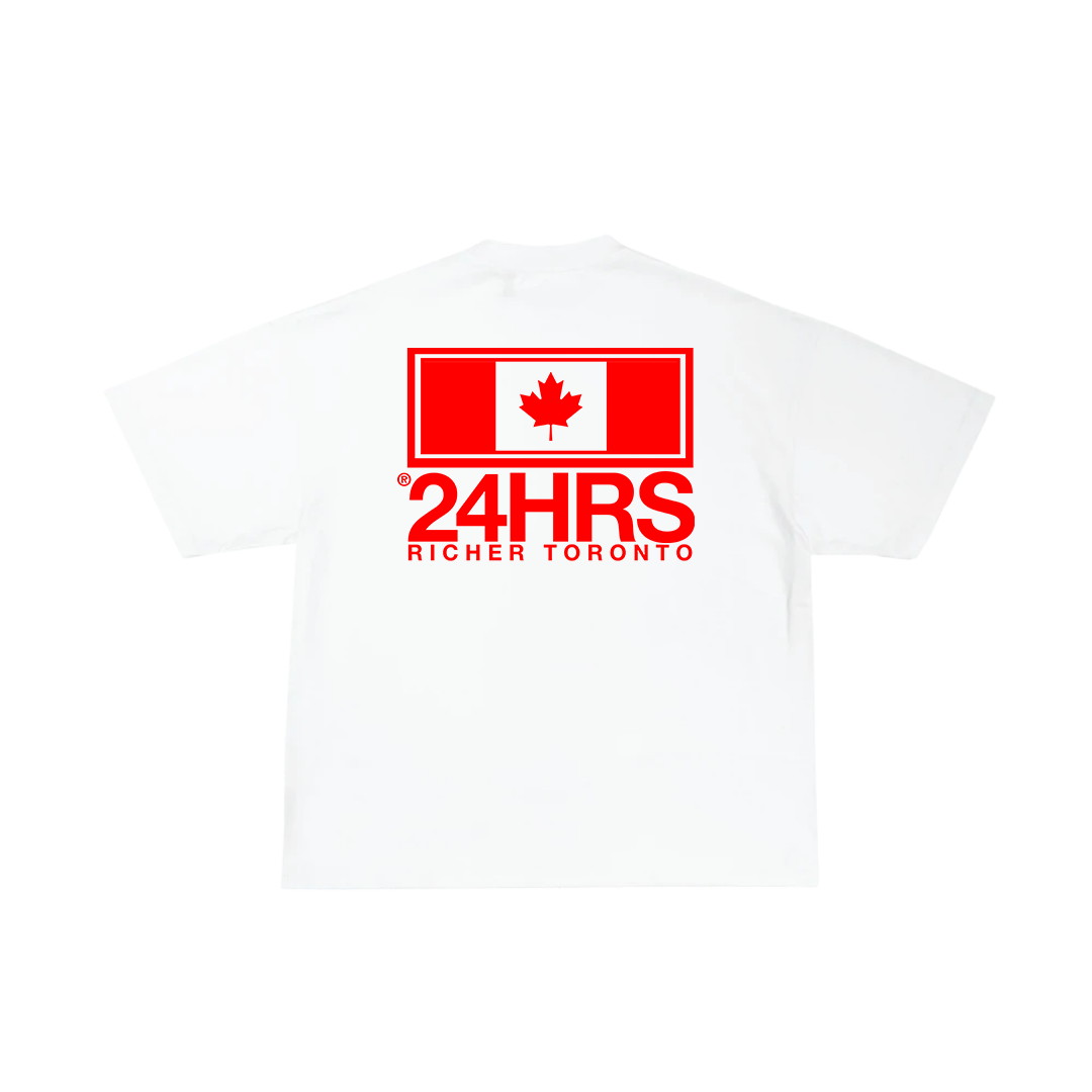 "CANADA" WHITE TEE
