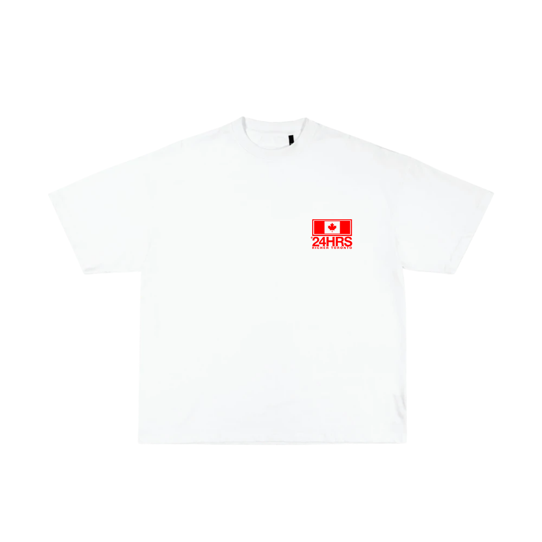 "CANADA" WHITE TEE