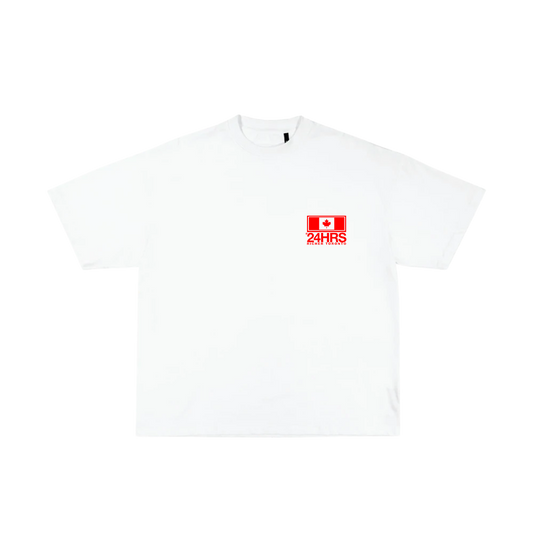 "CANADA" WHITE TEE